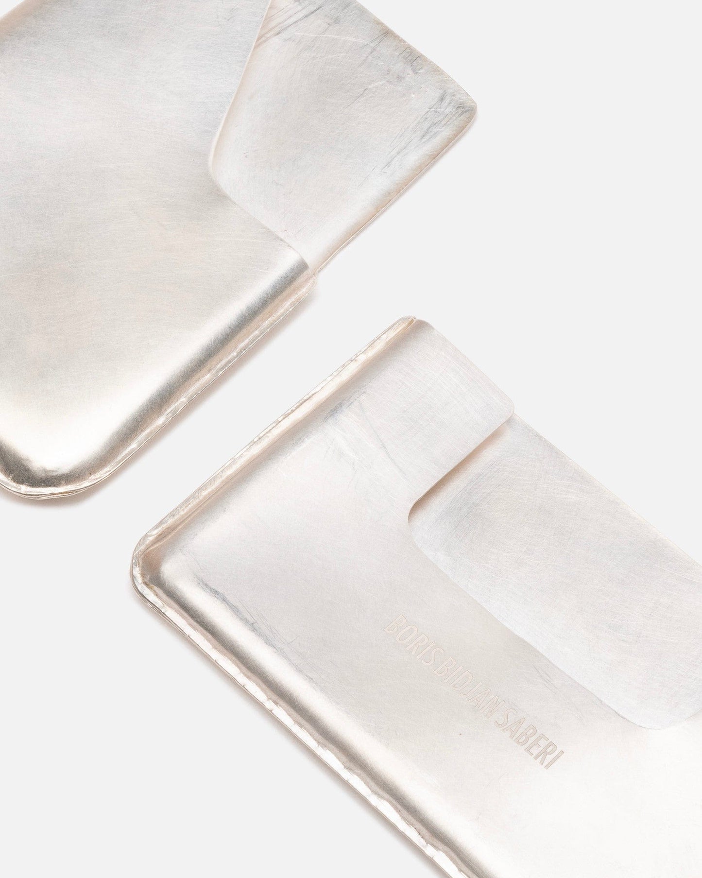 Boris Bidjan Saberi Jewelry 925 Sterling Silver Card Case