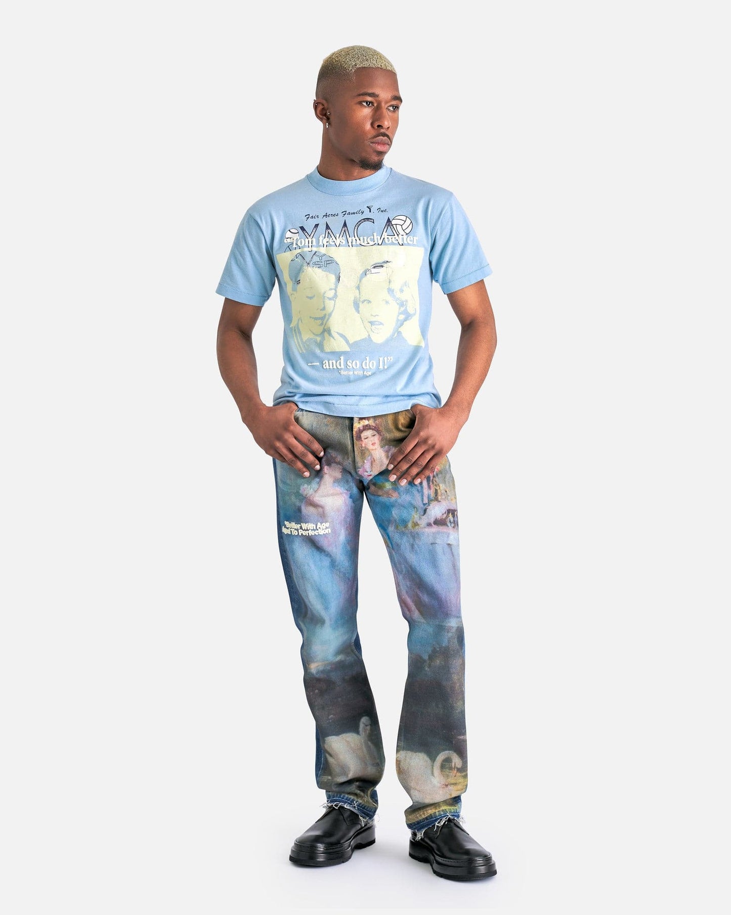 Better With Age Men's T-Shirts Acid Techno T-Shirt in Multi