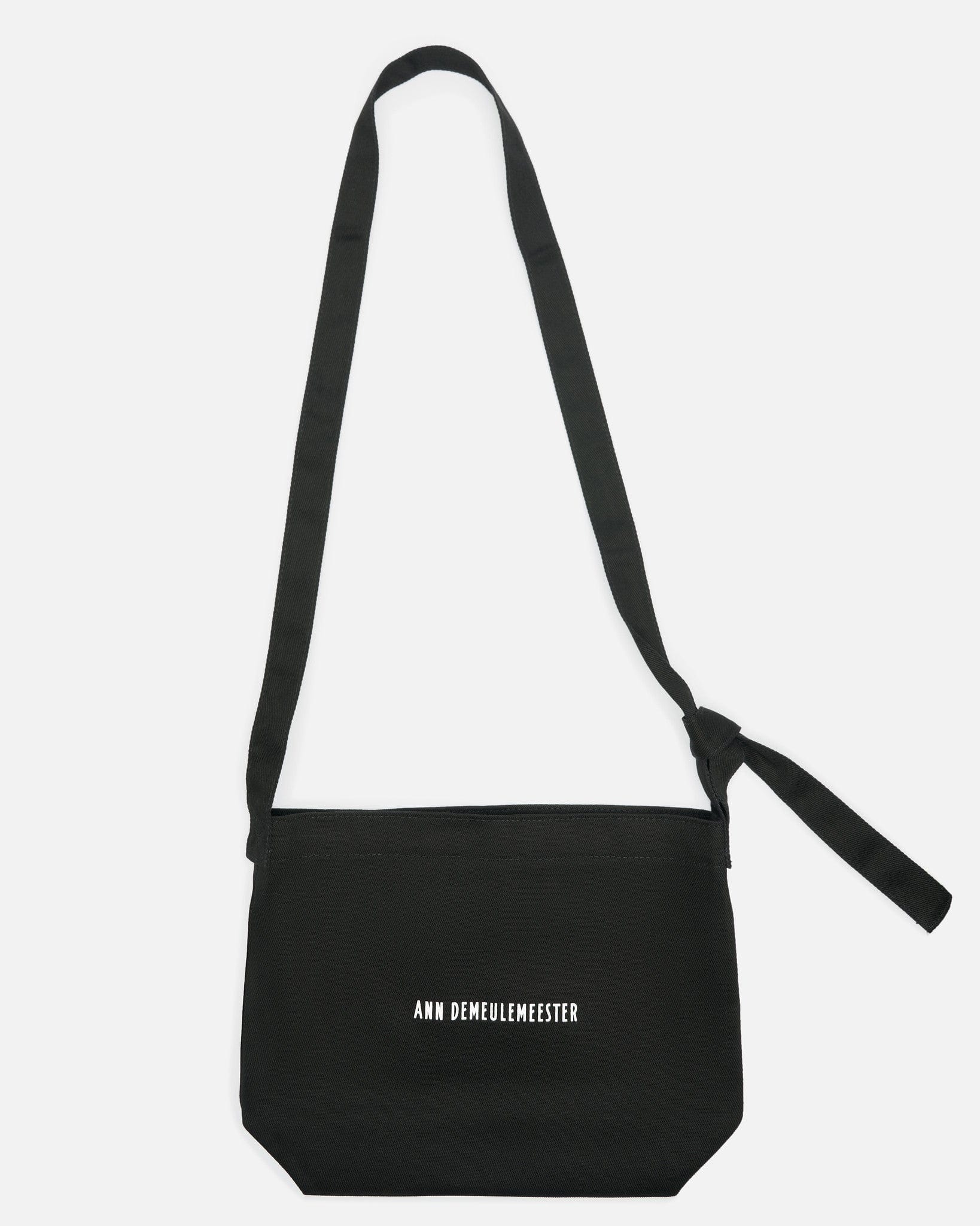 Ann Demeulemeester Men's Bags OS AD Large Shoulder Bag in Black