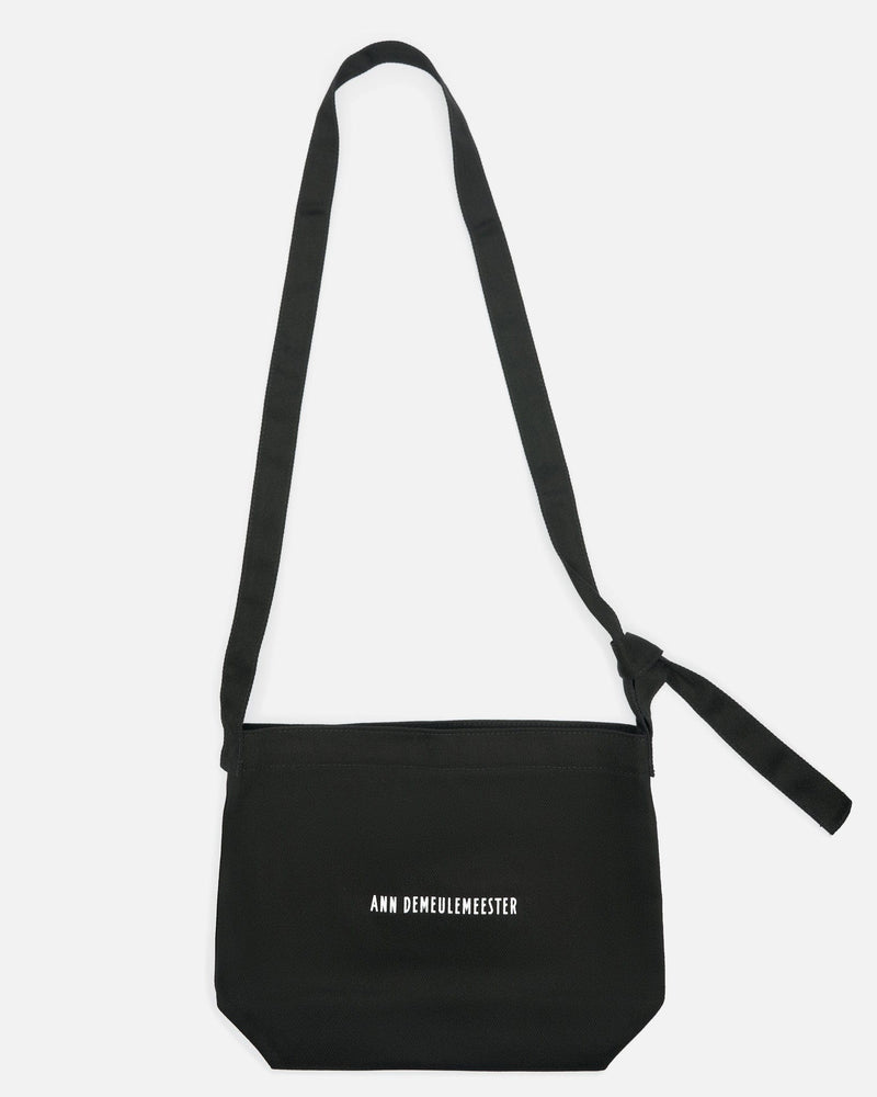 Ann Demeulemeester Men's Bags OS AD Large Shoulder Bag in Black