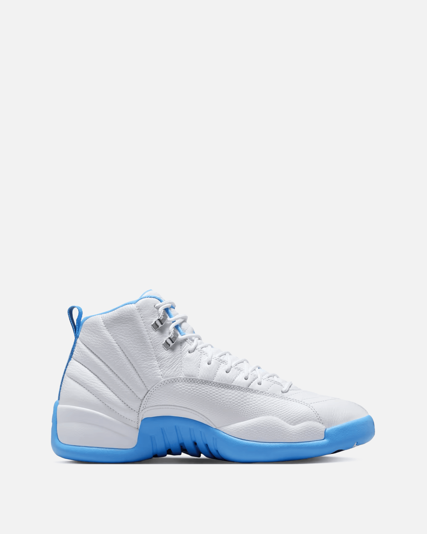 JORDAN Men's Sneakers Air Jordan 12 in White/University Blue