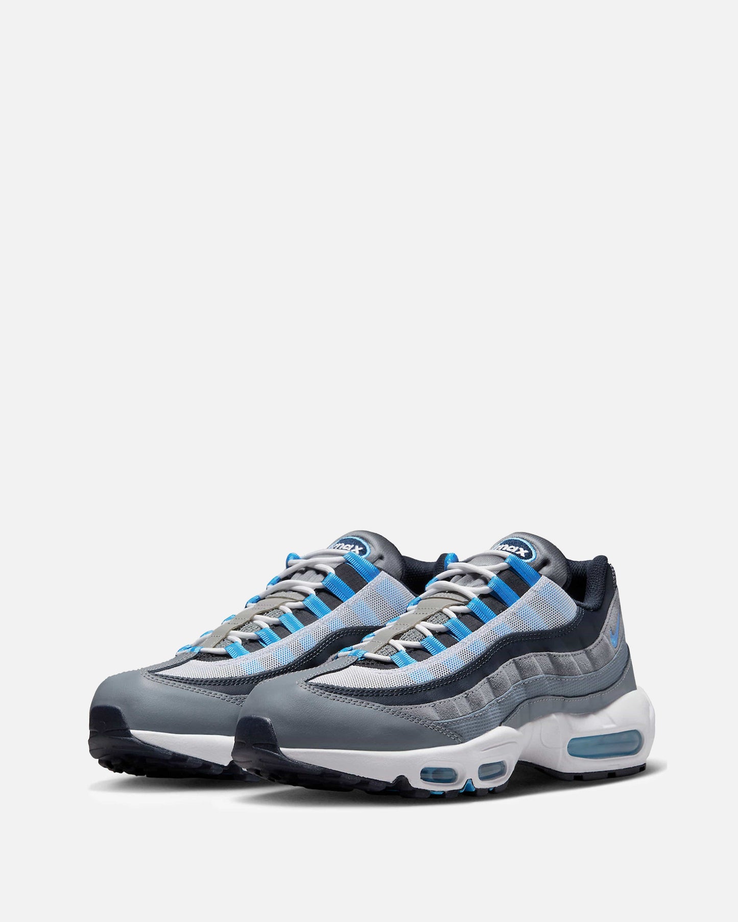 Nike Men's Sneakers Air Max 95 'Cool Grey/University Blue'