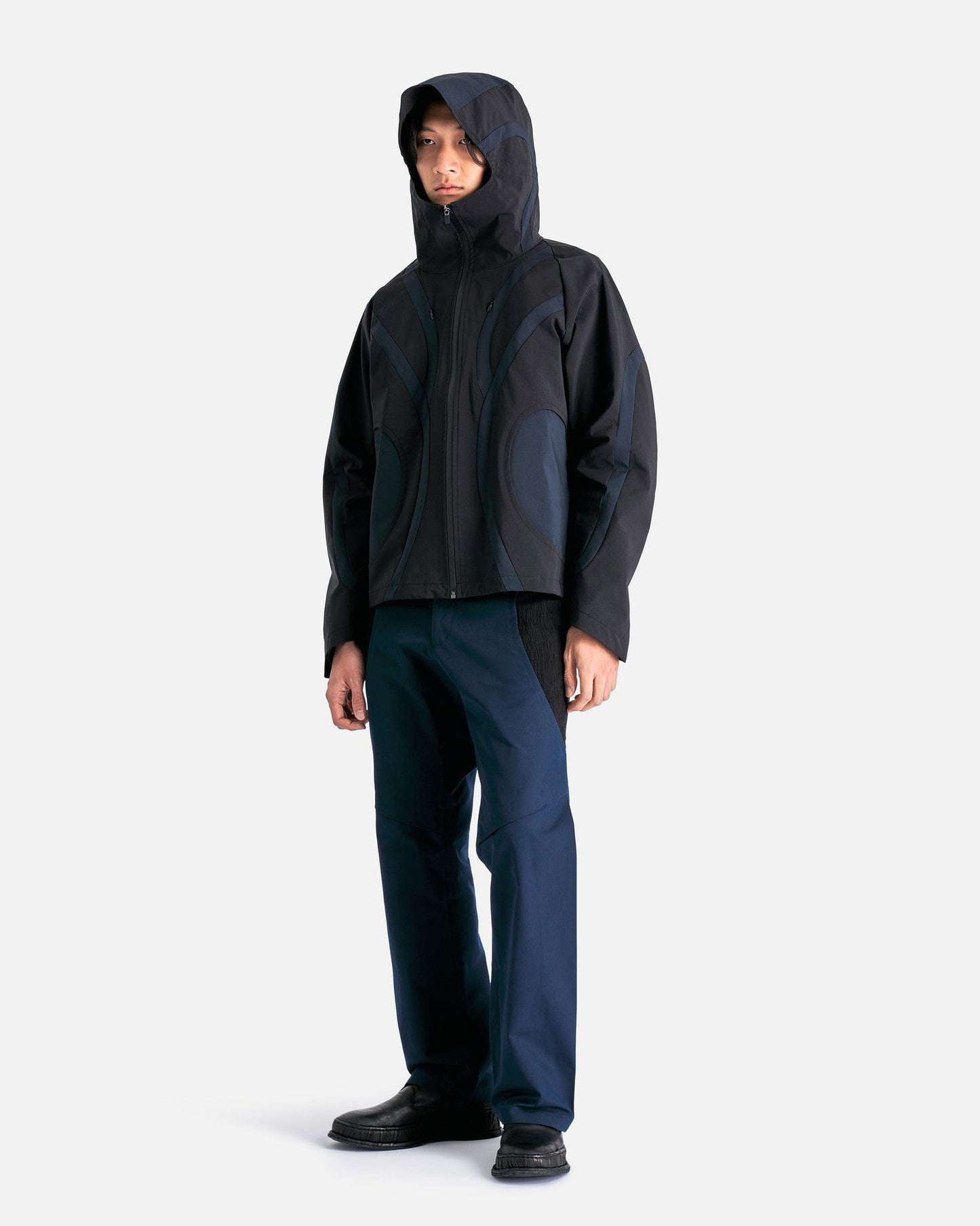CMMAWEAR Men's Jackets Akaza 3-Layer Jacket in Black/Navy