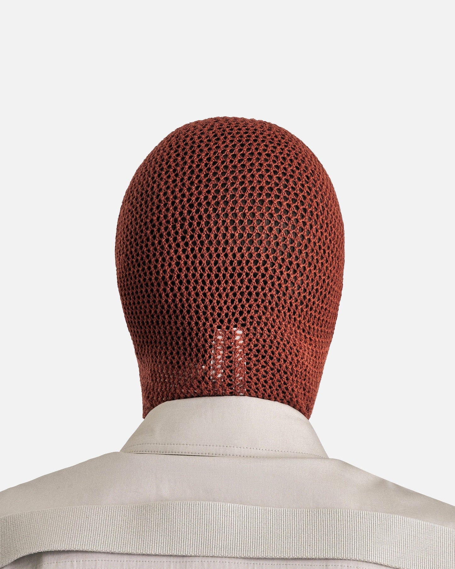 Rick Owens Men's Hats OS Balaclava in Henna