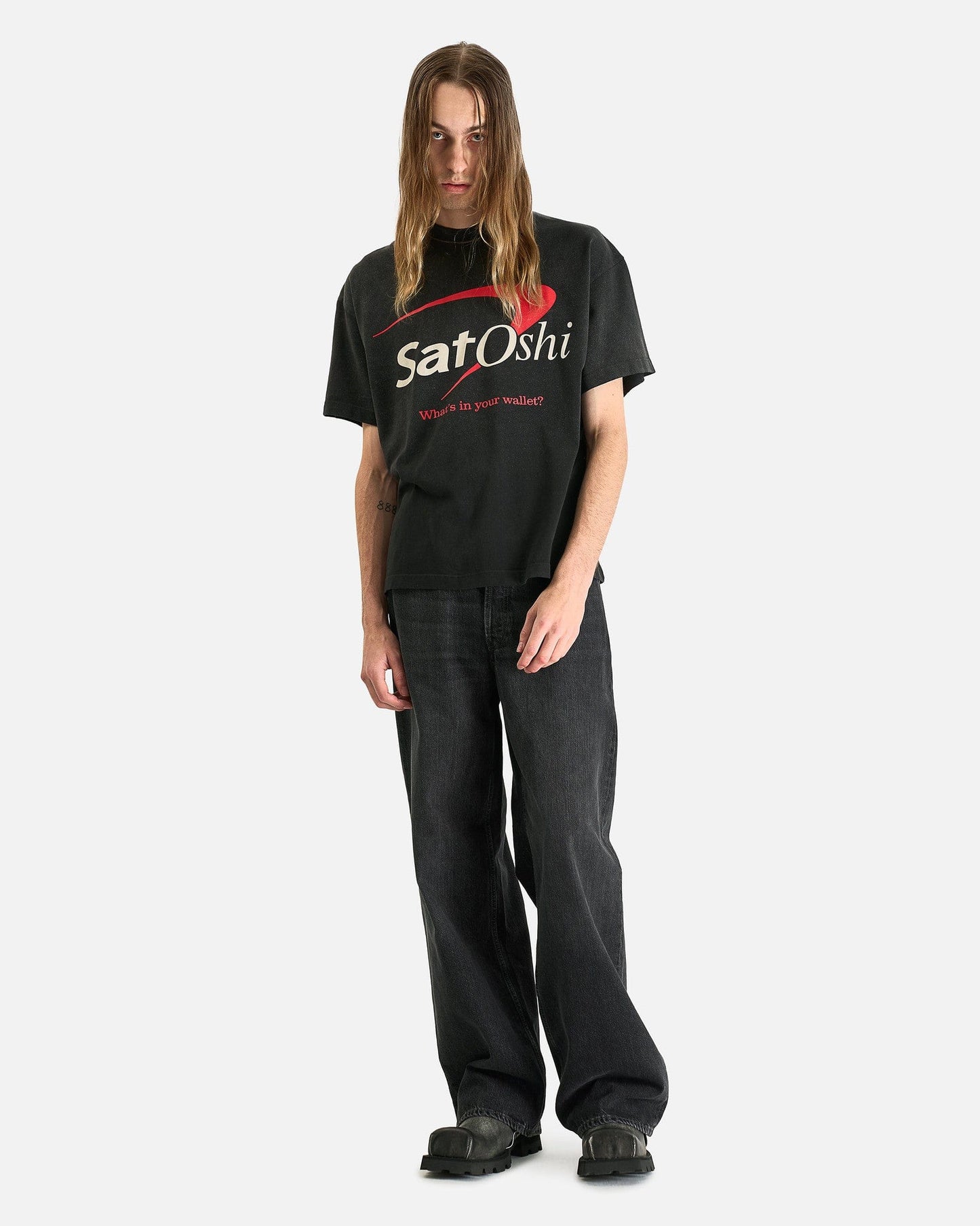 Satoshi Nakamoto Men's T-Shirts Bank of Satoshi Tee in Black