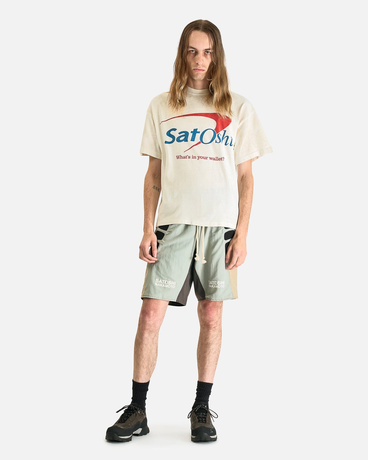 Satoshi Nakamoto Men's T-Shirts Bank of Satoshi Tee in White