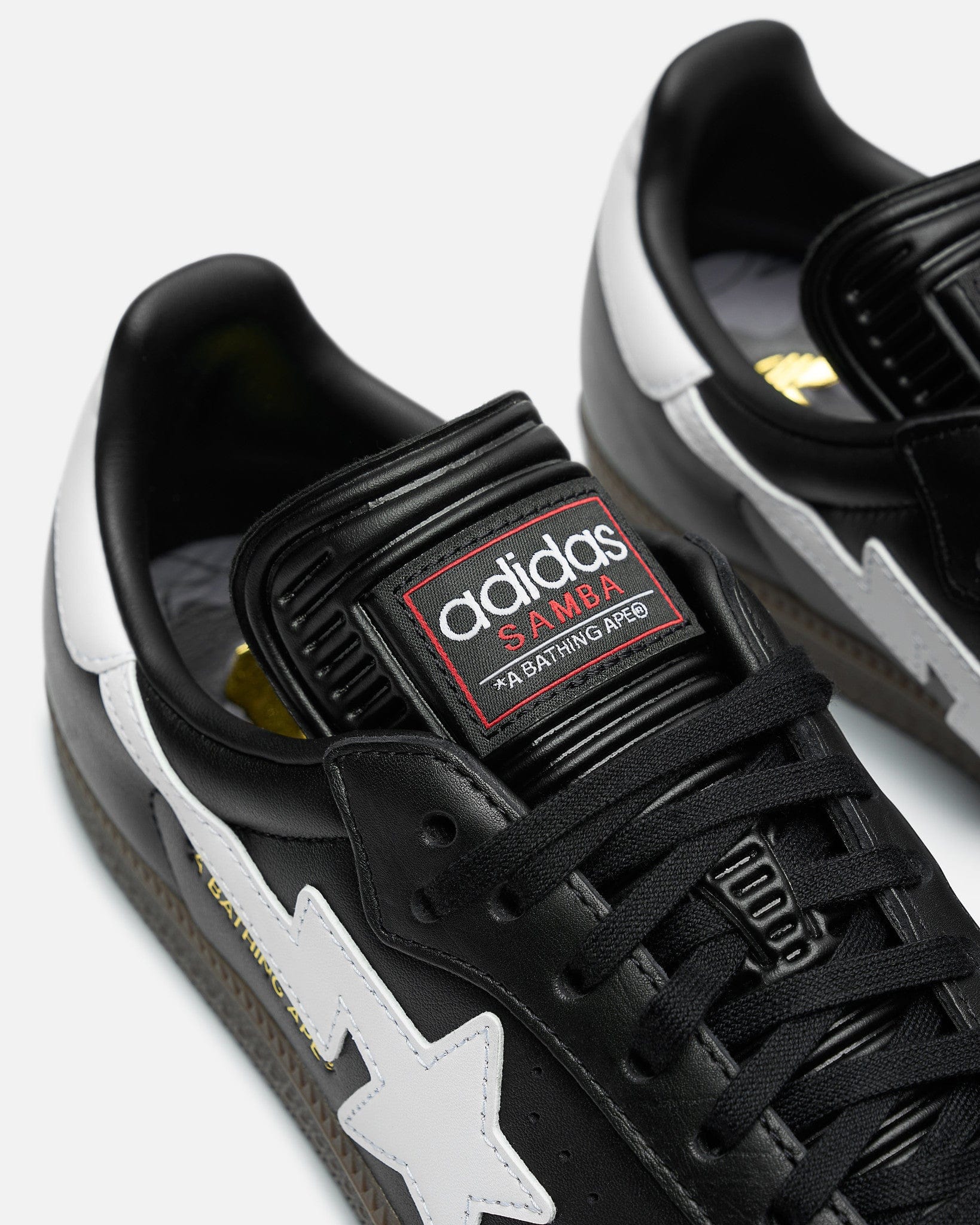 Adidas Men's Sneakers BAPE Samba in Black