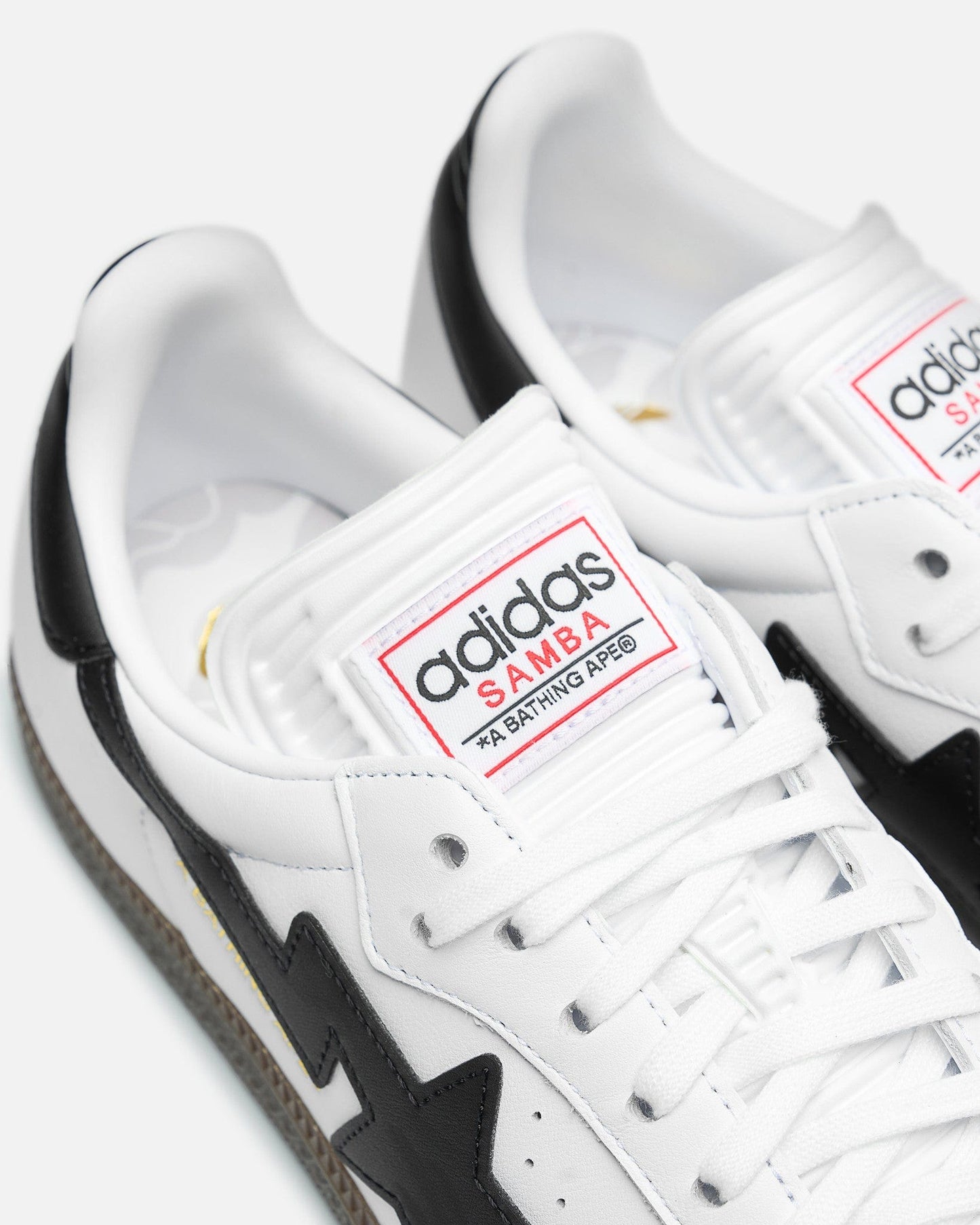 Adidas Men's Sneakers BAPE Samba in White