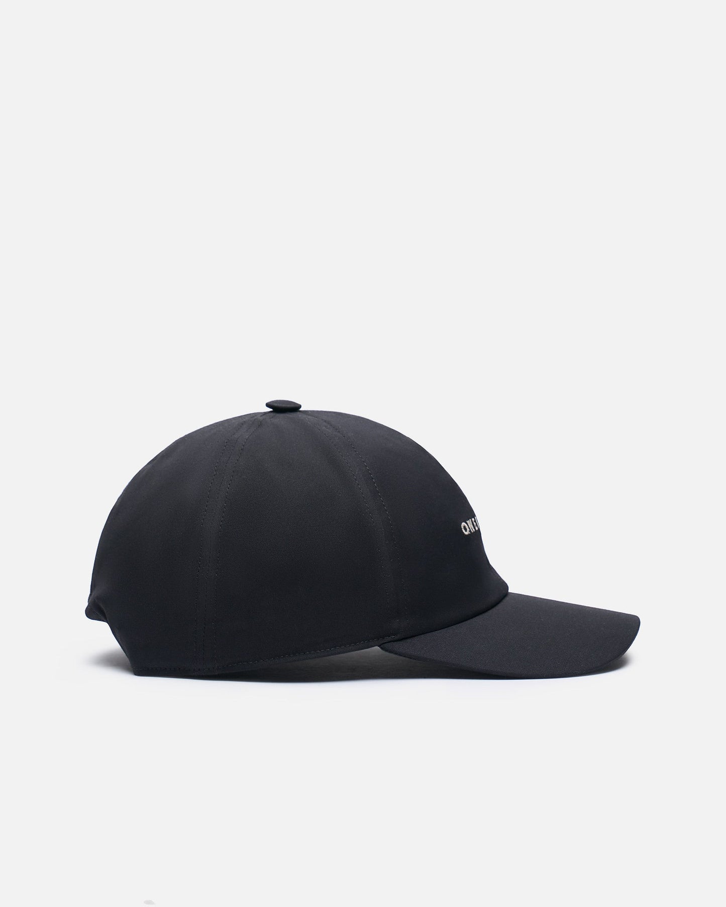 Rick Owens Men's Hats Baseball Cap in Back/Pearl