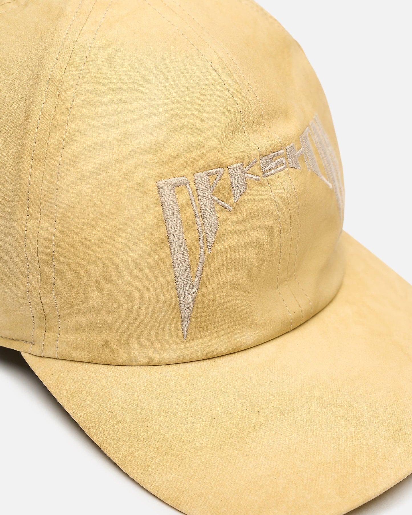Rick Owens DRKSHDW Men's Hats Baseball Cap in Parchment/Pearl