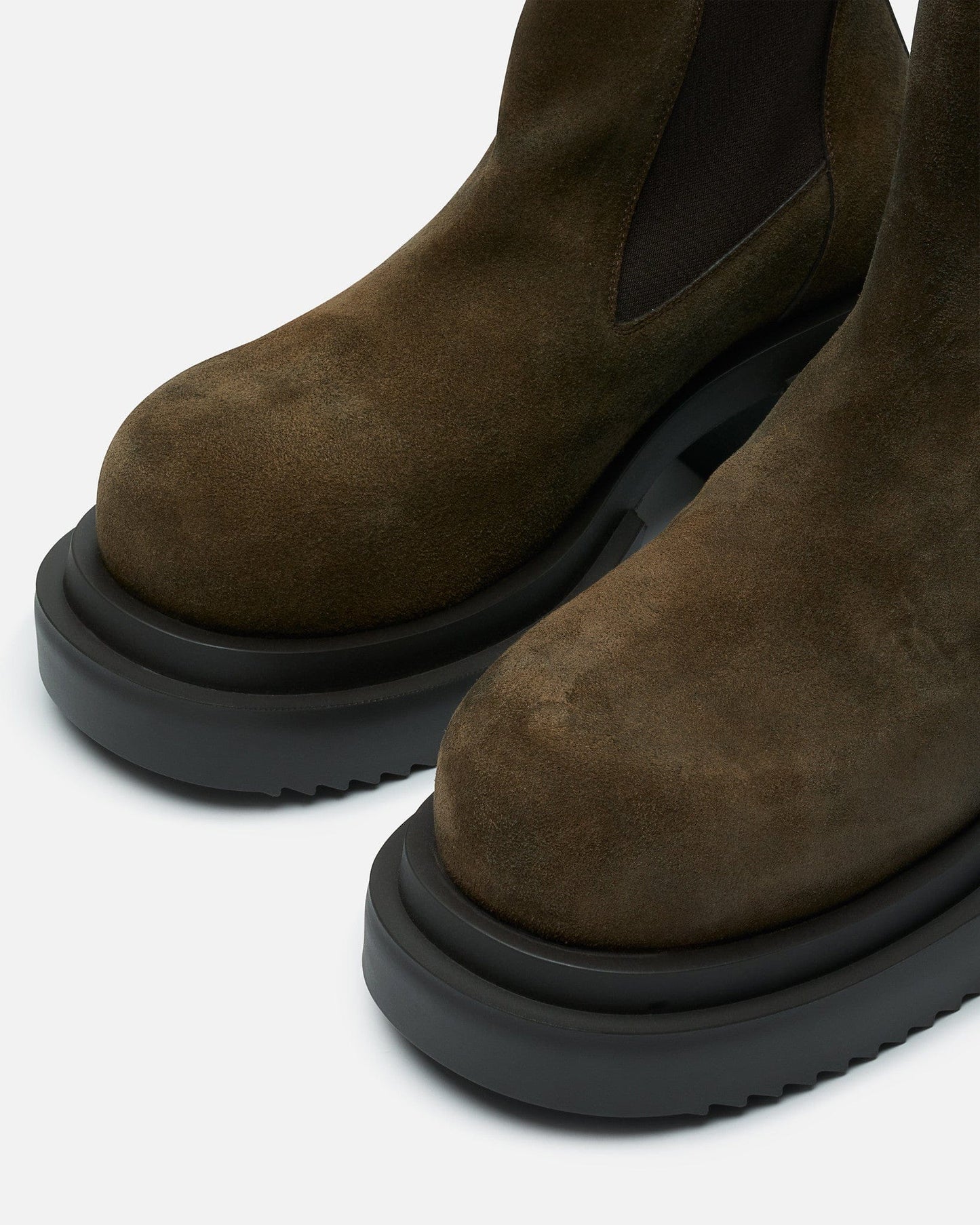 Rick Owens Men's Boots Beatle Bogun in Indigo