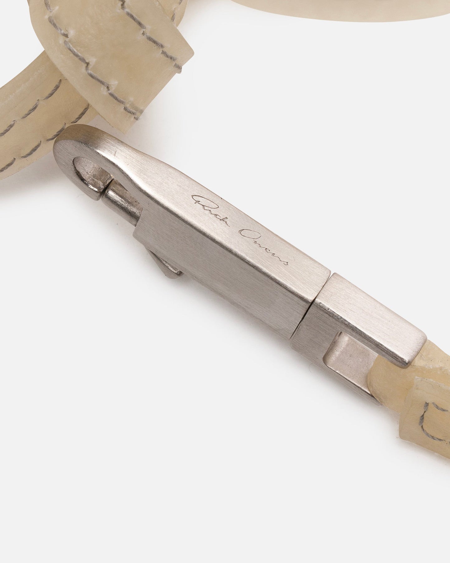 Rick Owens Leather Goods Big Adri Bag in Natural