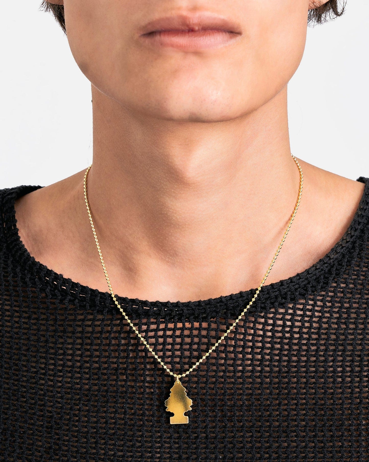 Secret of Manna Jewelry 18" Car Freshener Necklace in Gold