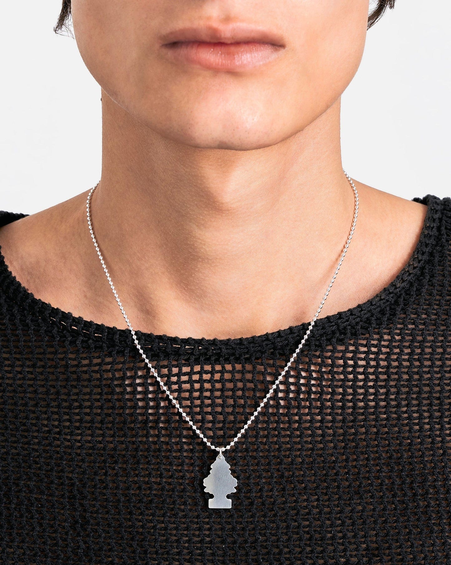 Secret of Manna Jewelry 18" Car Freshener Necklace in Silver