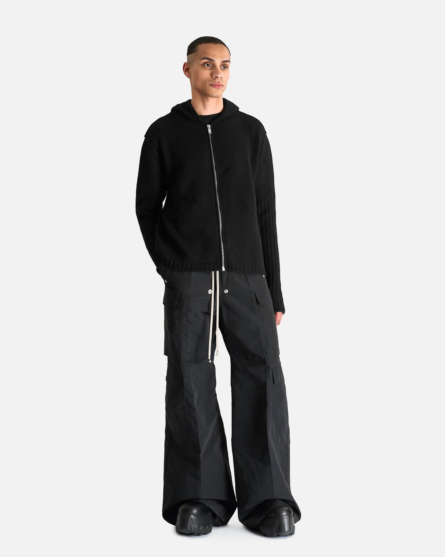 Rick Owens Men's Pants Cargobelas in Black