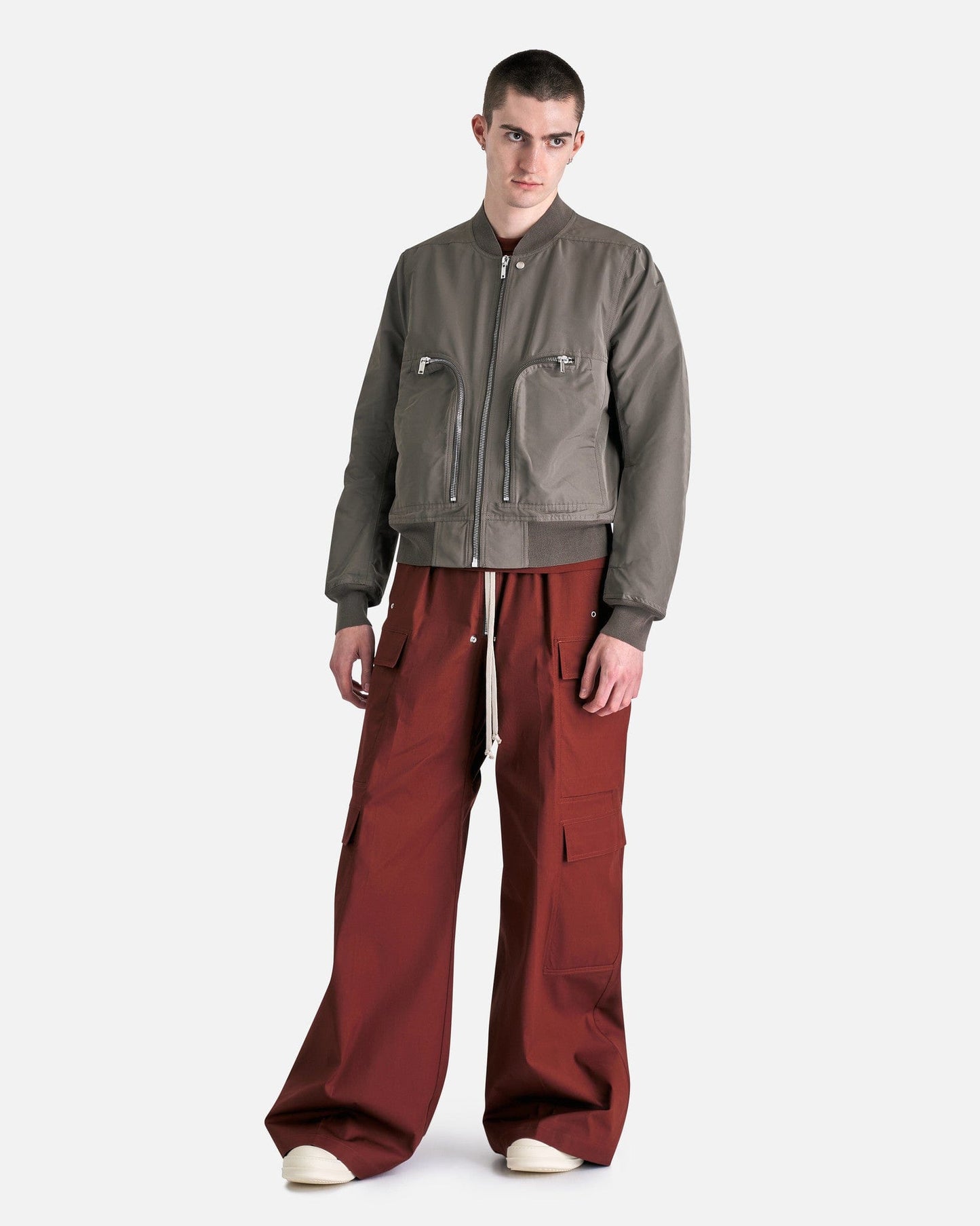 Rick Owens Men's Pants Cargobelas in Henna