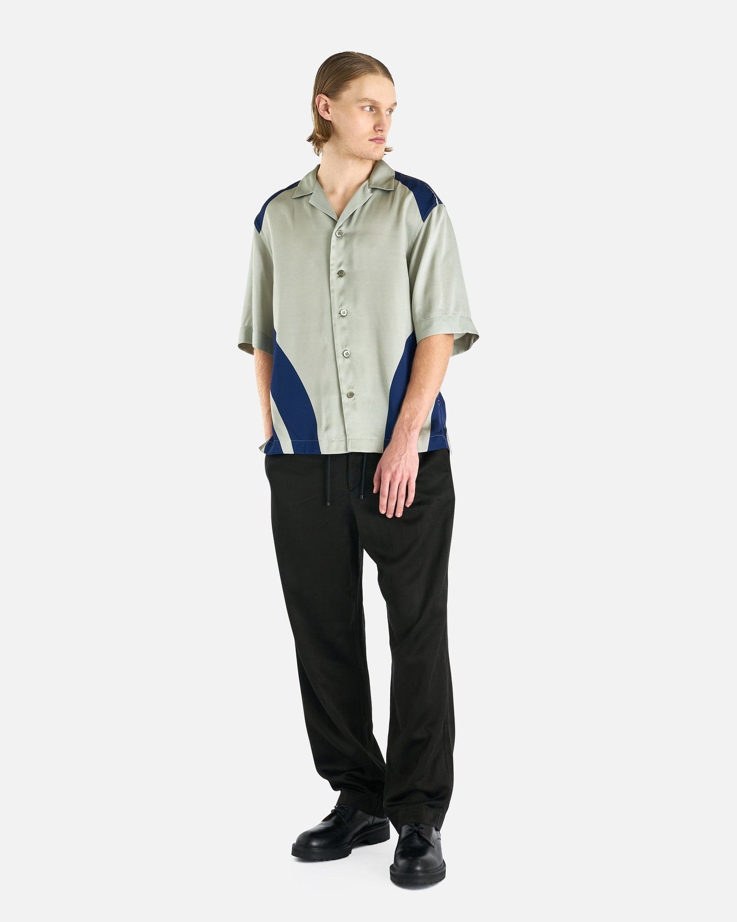 Dries Van Noten Men's Shirts Cassi Shirt in Mint