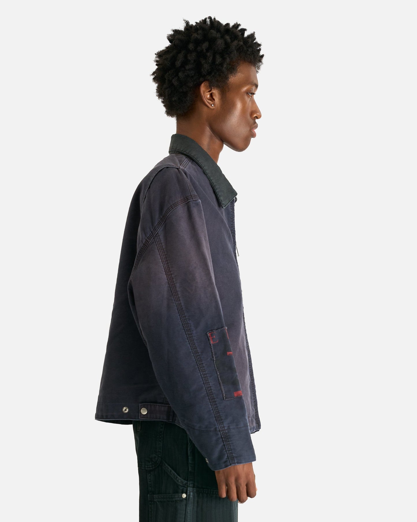 Enfants Riches Deprimes Men's Jackets Chapitre XXI Moleskin Work Jacket in Faded Purple