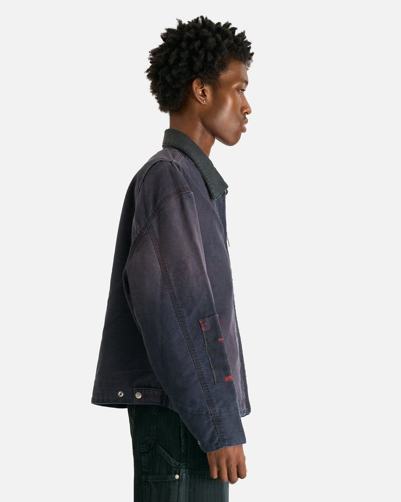 Enfants Riches Deprimes Men's Jackets Chapitre XXI Moleskin Work Jacket in Faded Purple