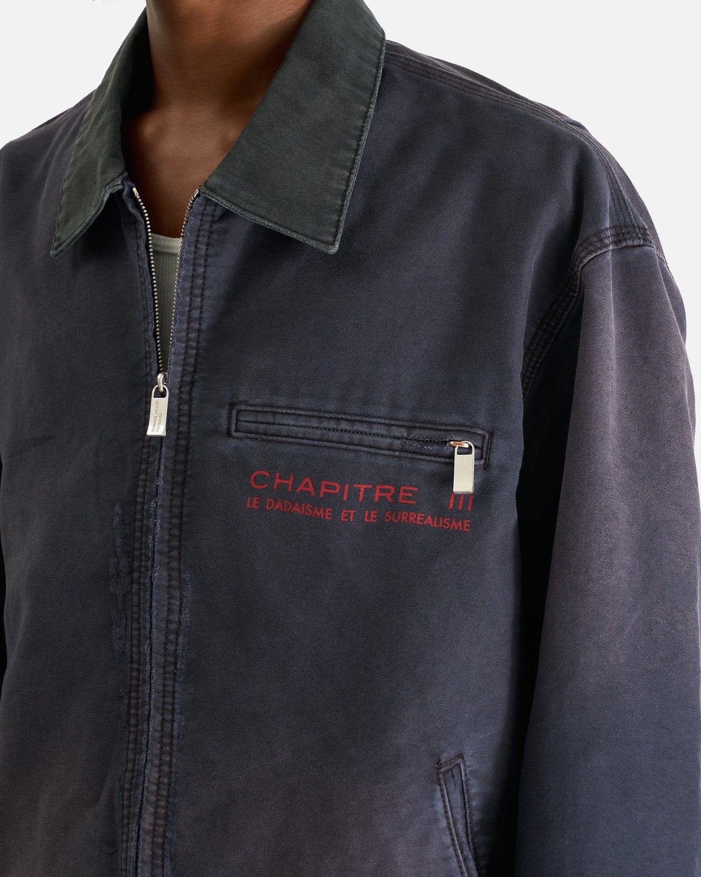 Enfants Riches Deprimes Men's Jackets Chapitre XXI Moleskin Work Jacket in Faded Purple