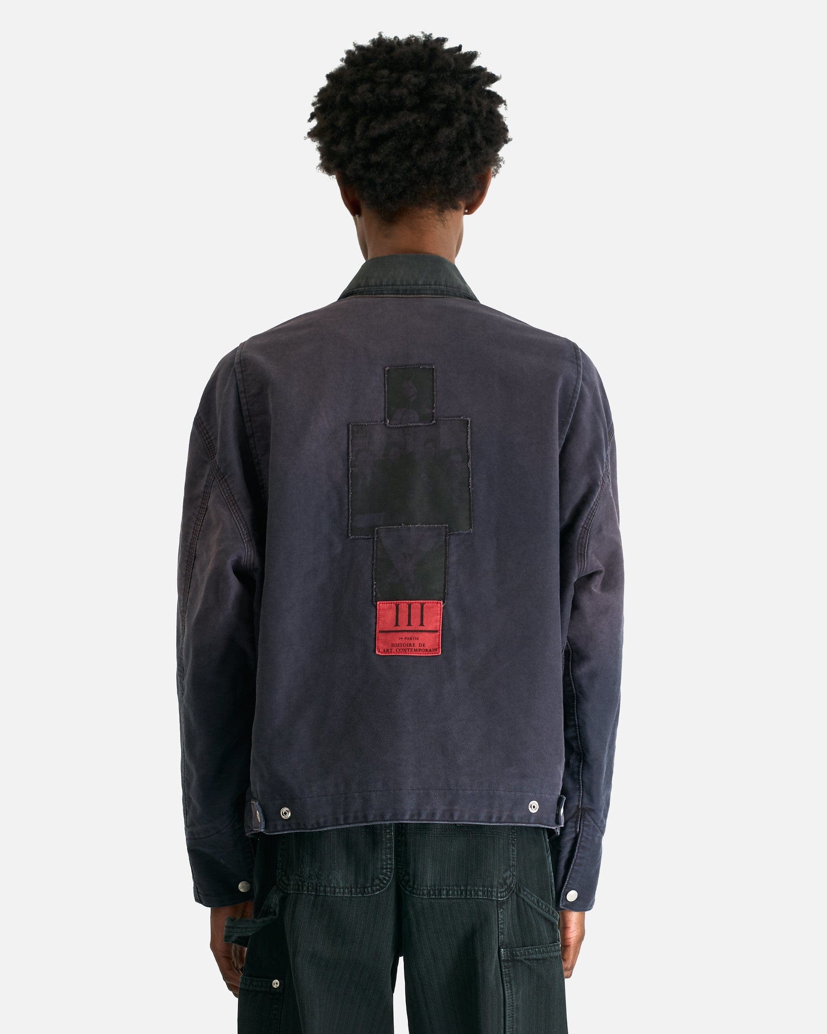 Enfants Riches Deprimes Men's Jackets Chapitre XXI Moleskin Work Jacket in Faded Purple