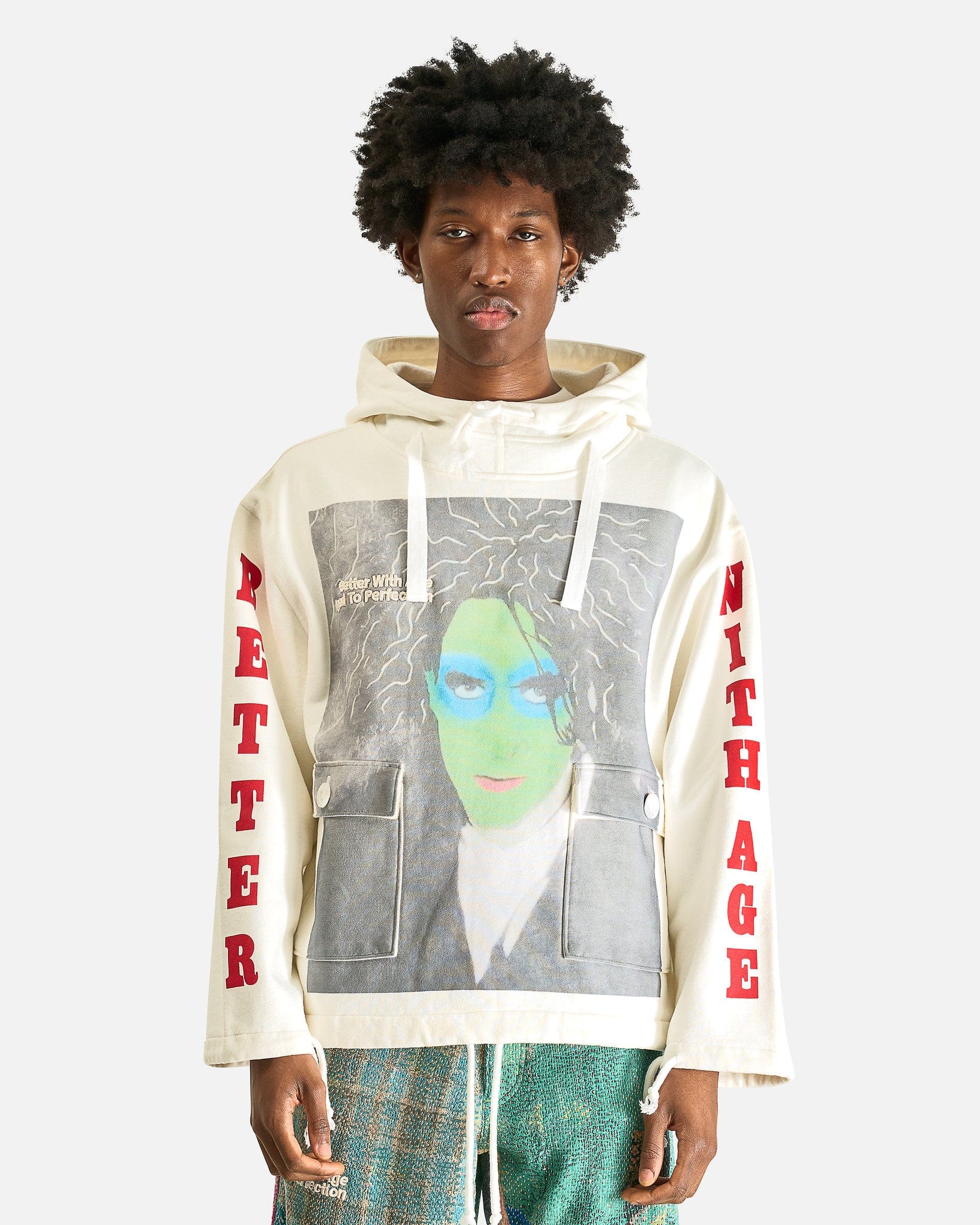 Charlie Gunner Smock in White – SVRN