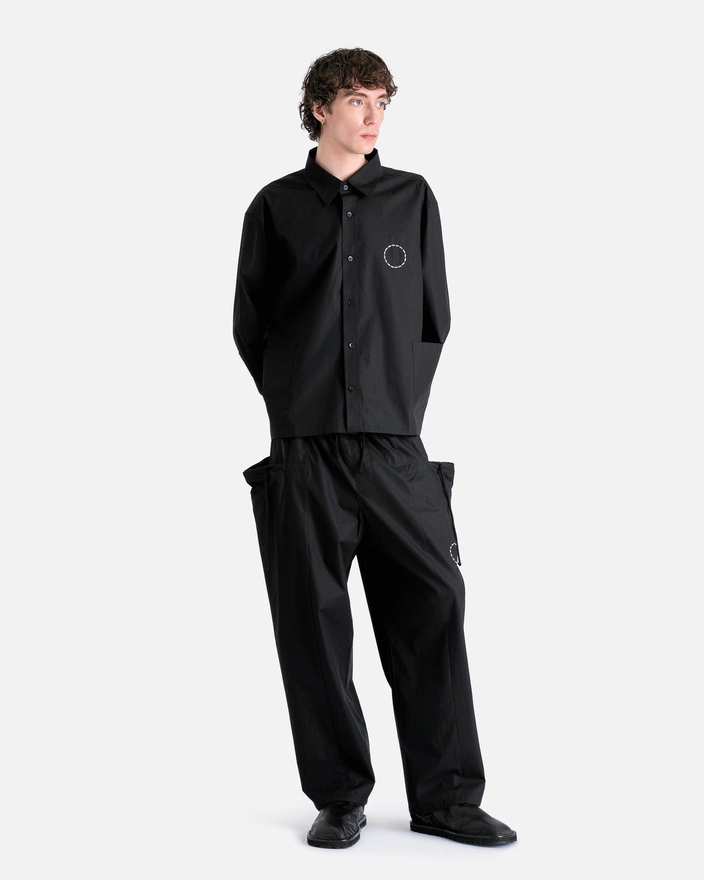 Craig Green Men's Pants Circle Trouser in Black
