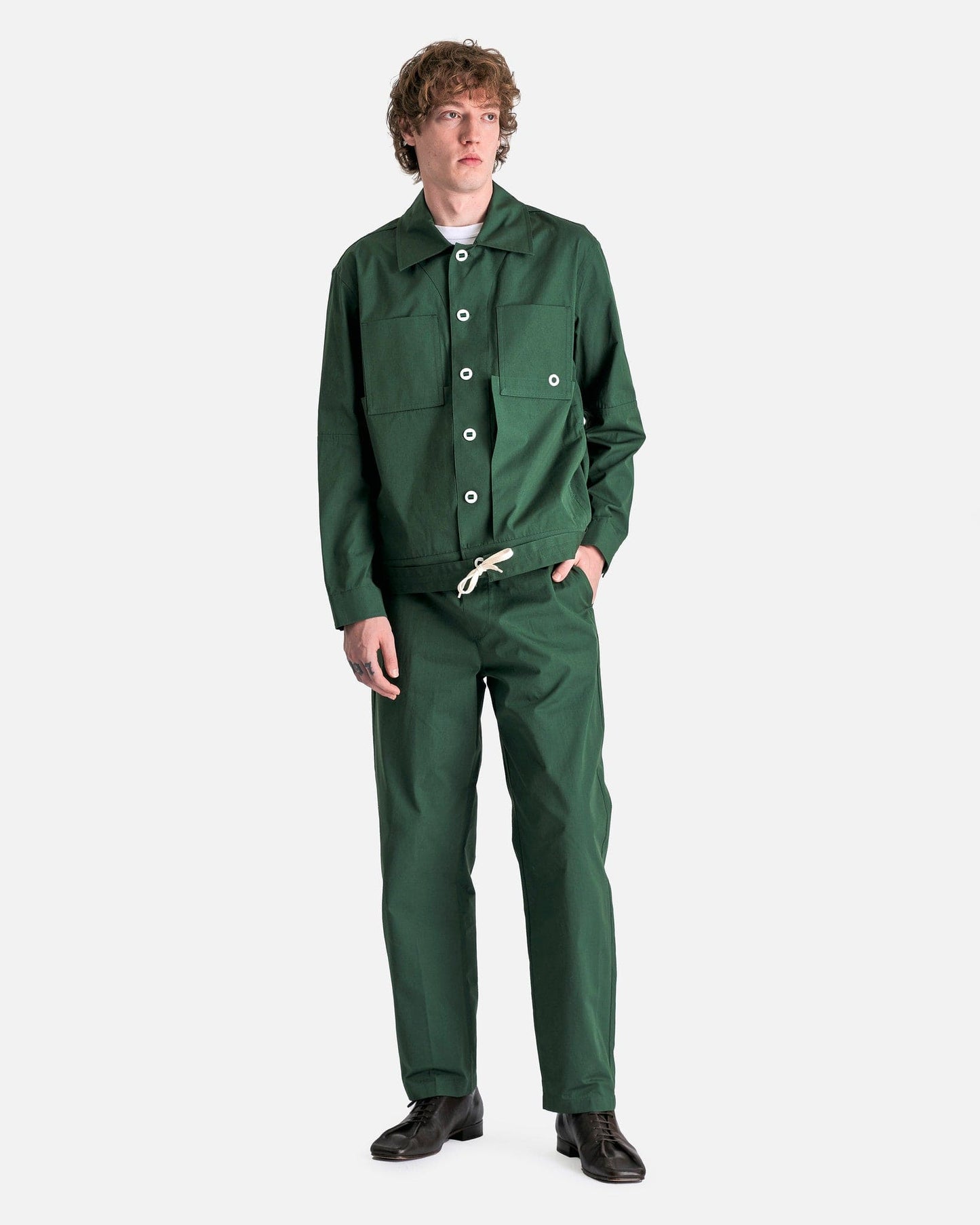 Craig Green Men's Jackets Circle Worker Jacket in Green