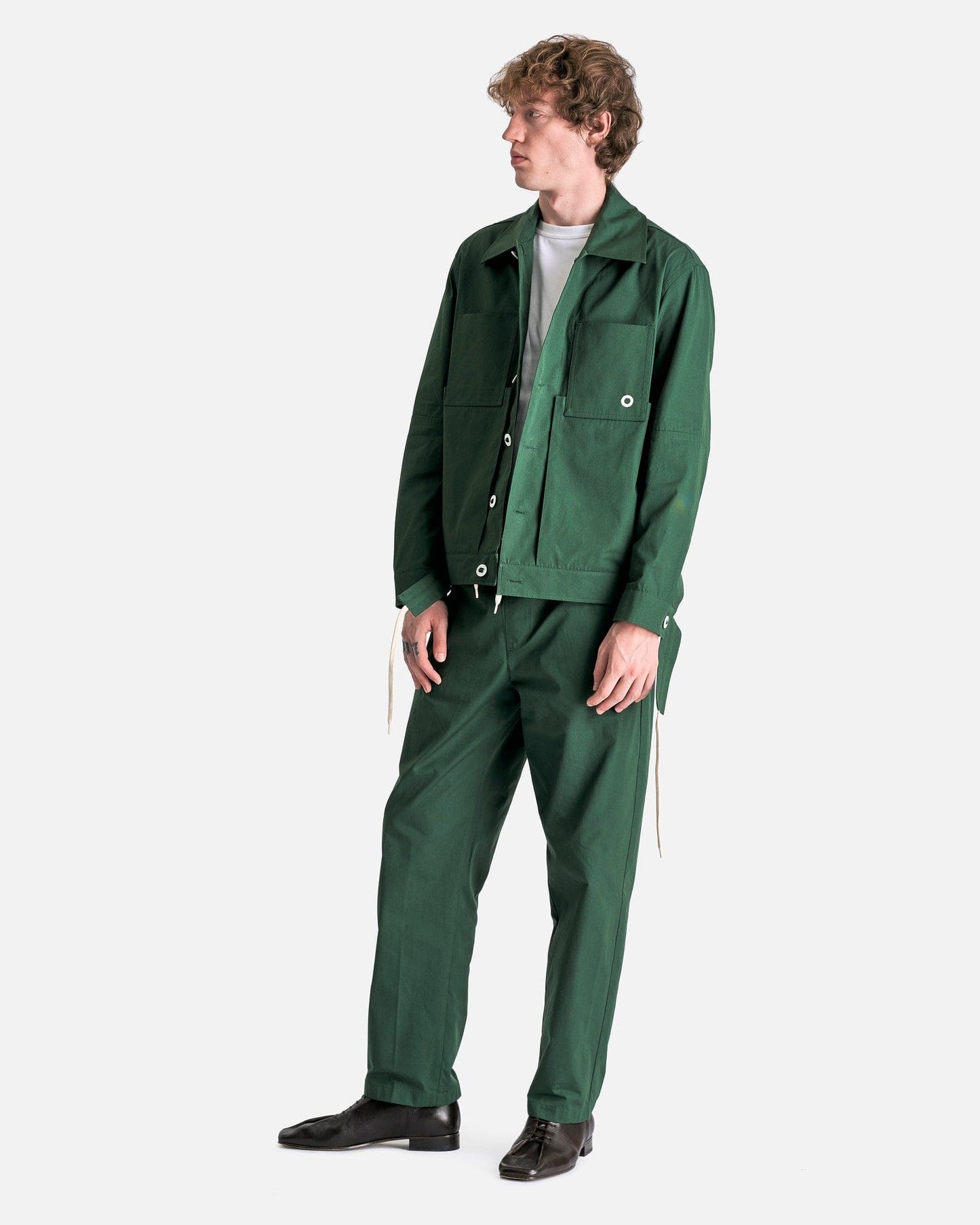 Craig Green Men's Pants Circle Worker Trouser in Green