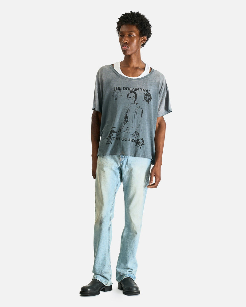 Enfants Riches Deprimes Men's Jeans Classic Flare Leg Jean in Dirty Blue