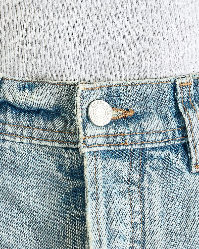 Enfants Riches Deprimes Men's Jeans Classic Flare Leg Jean in Dirty Blue