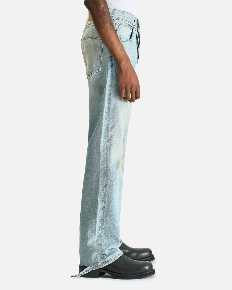 Enfants Riches Deprimes Men's Jeans Classic Flare Leg Jean in Dirty Blue