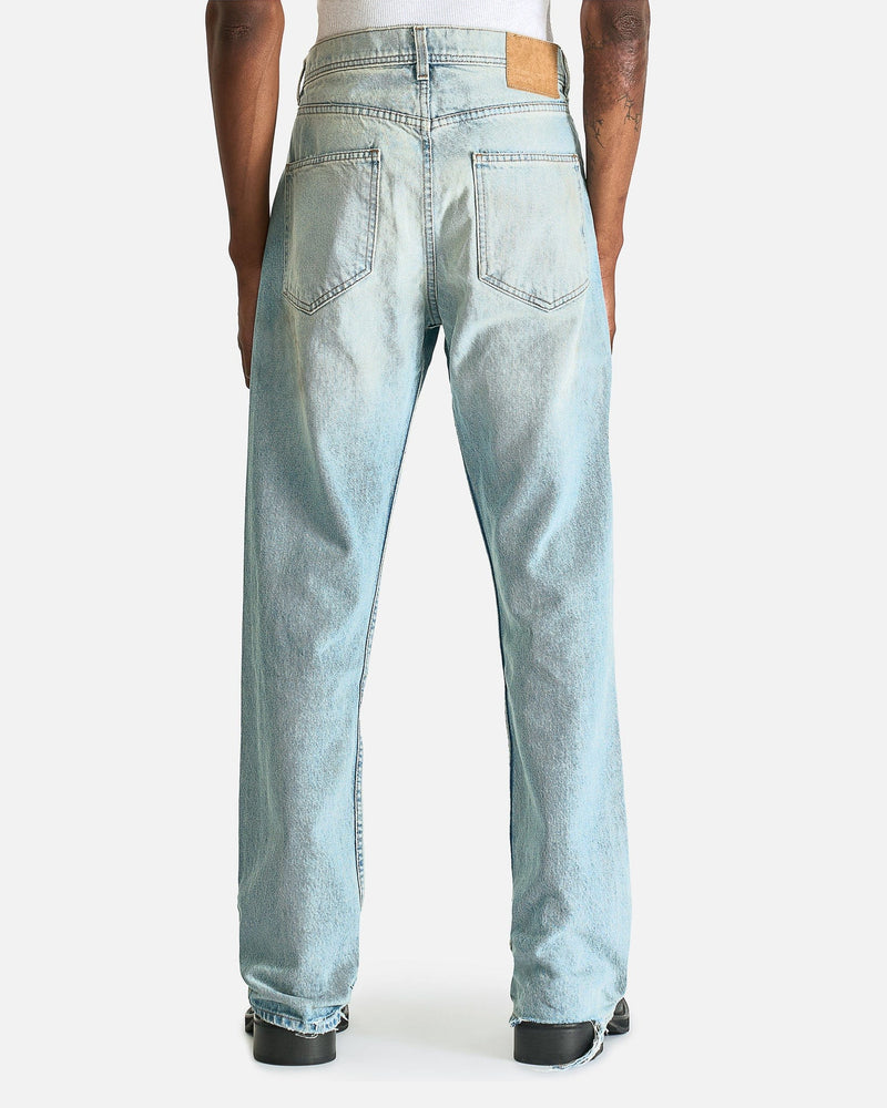 Enfants Riches Deprimes Men's Jeans Classic Flare Leg Jean in Dirty Blue