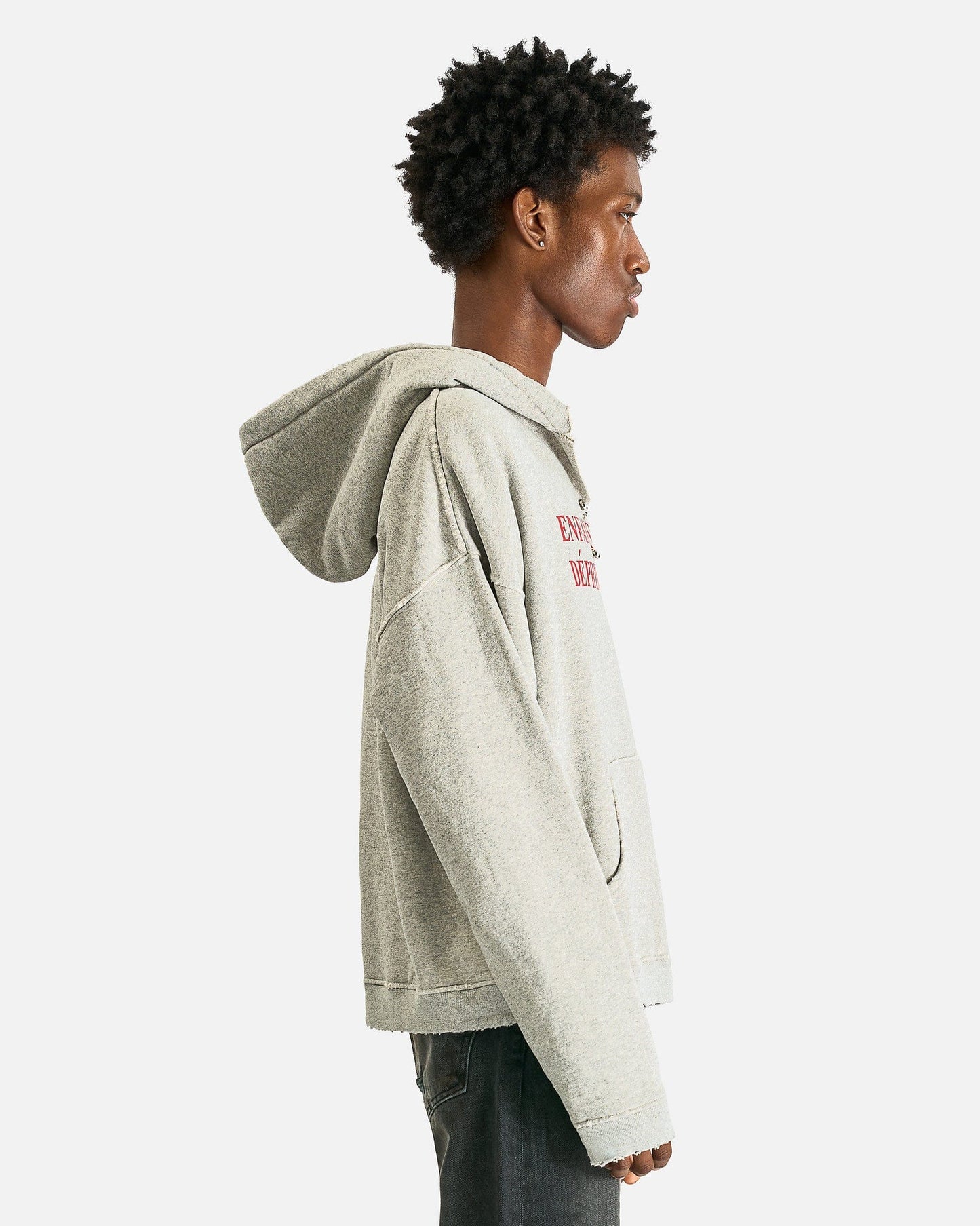 Enfants Riches Deprimes Men's Sweatshirts Classic Logo Hoodie in Heather Grey