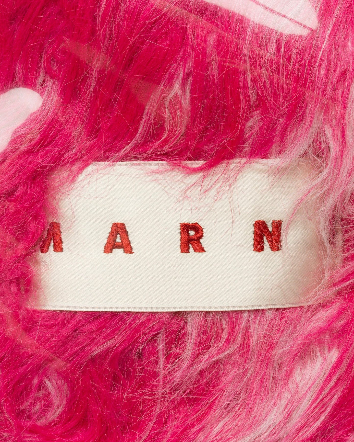 Marni Women Bags O/S Coated Faux Fur Tote Bag in Fuchsia