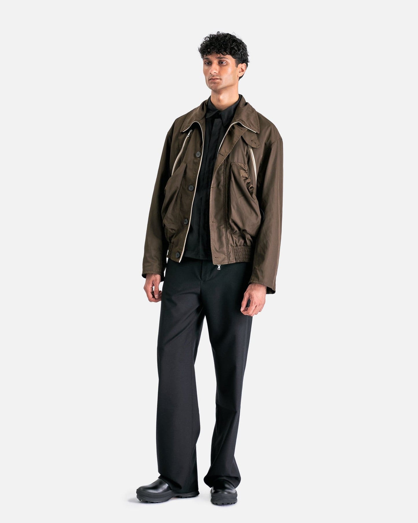 Dries Van Noten Men's Shirts Corran Shirt in Black