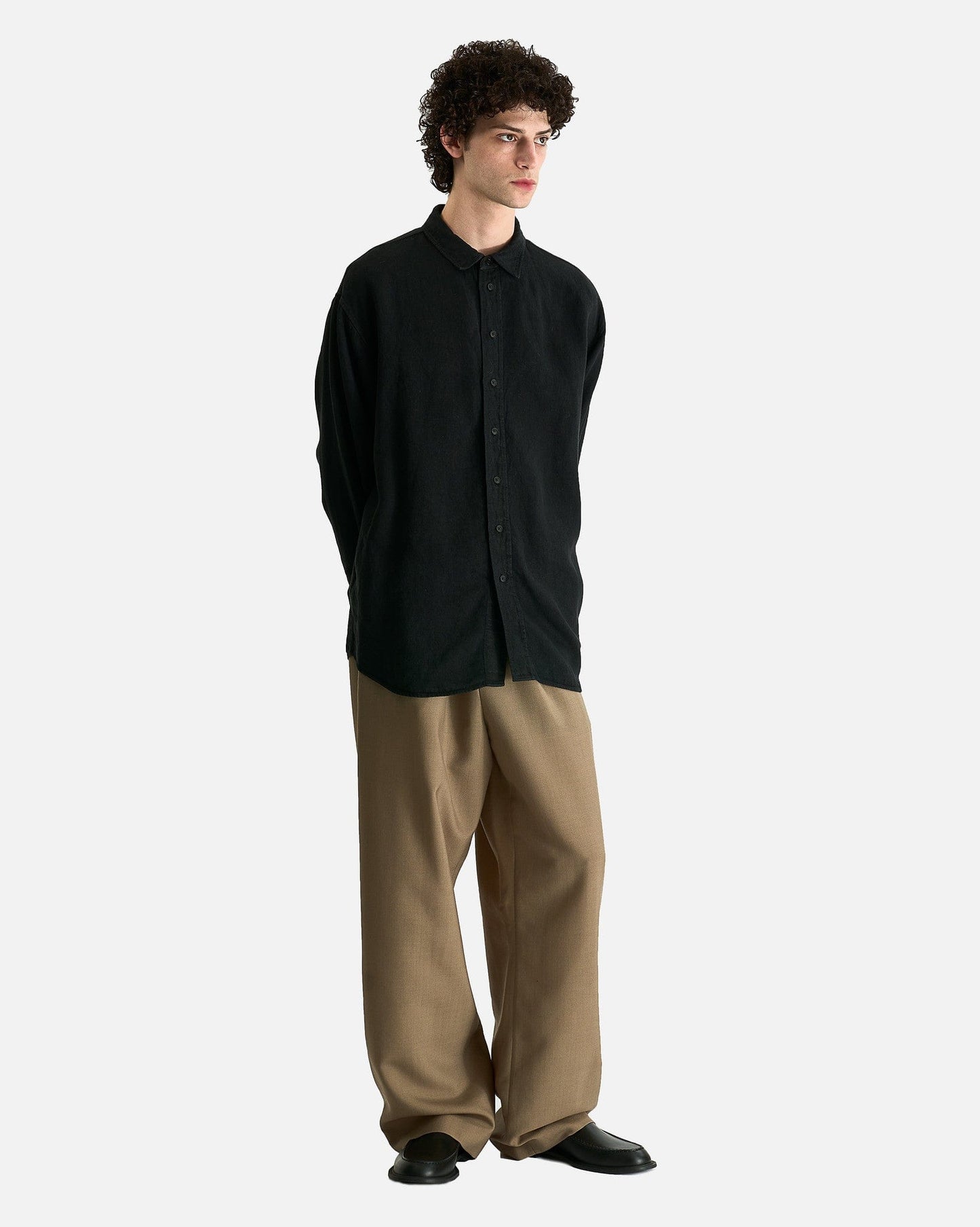 The Row Men's Pants Donatello Pant in Military Beige