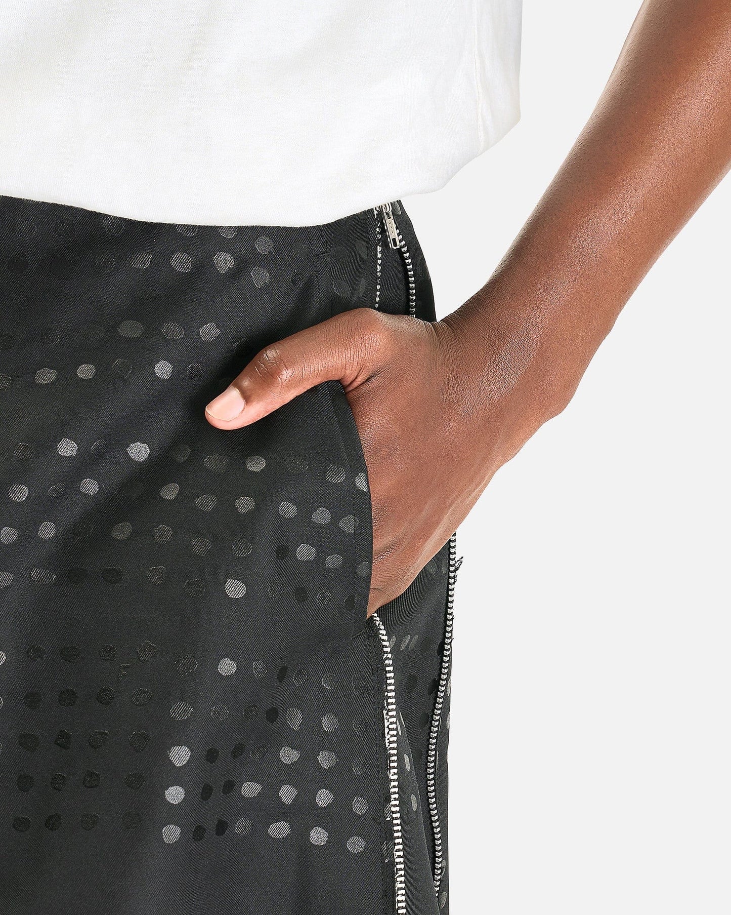 BLACK Comme des Garçons Men's Shorts Dot Print Shorts in Black