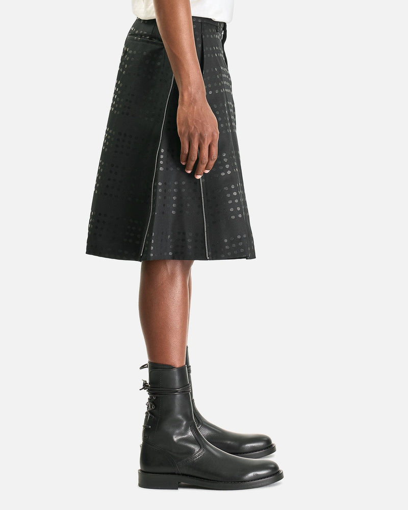 BLACK Comme des Garçons Men's Shorts Dot Print Shorts in Black