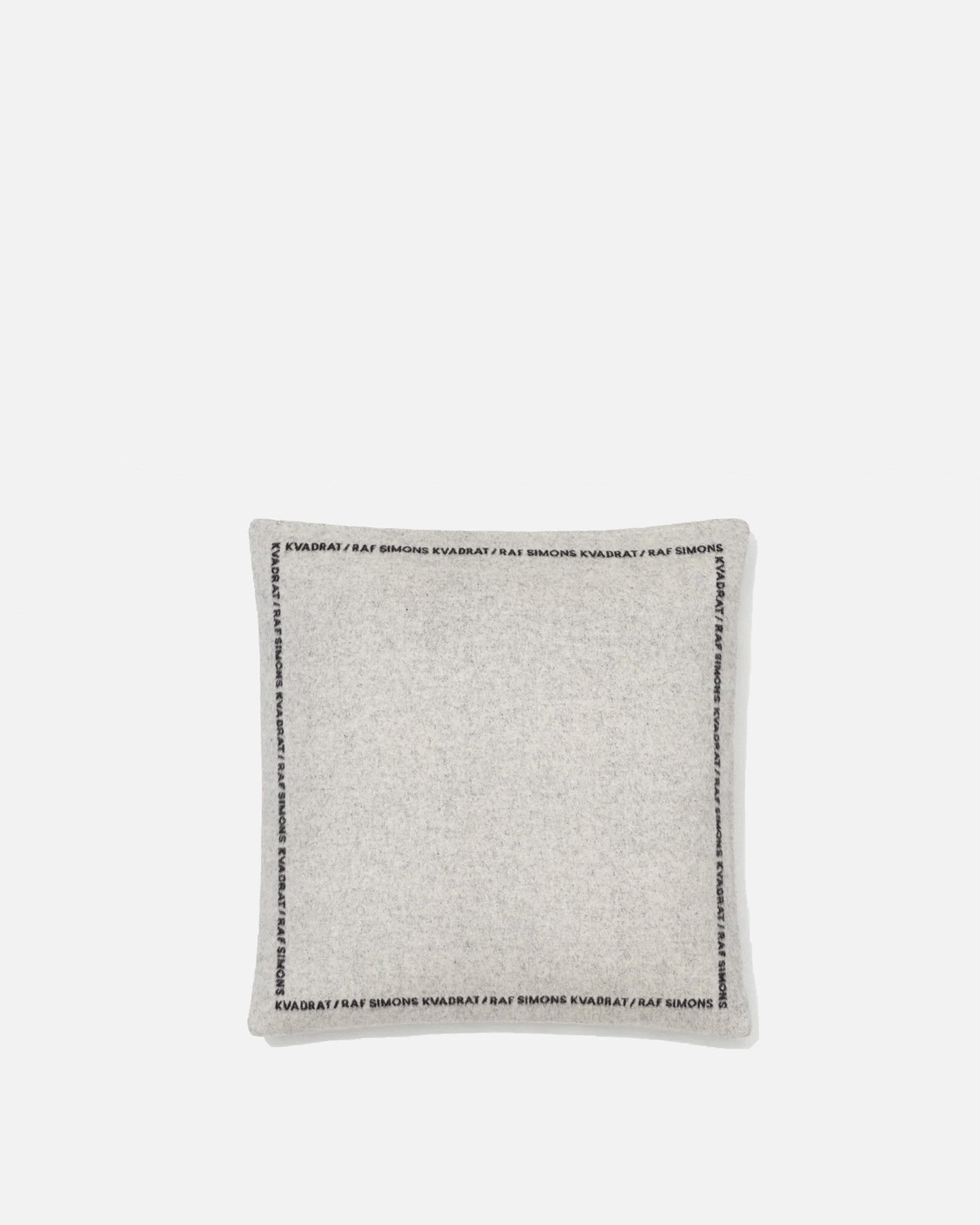 Kvadrat/Raf Simons Home Goods OS Double Face Wool Cushion in Off White