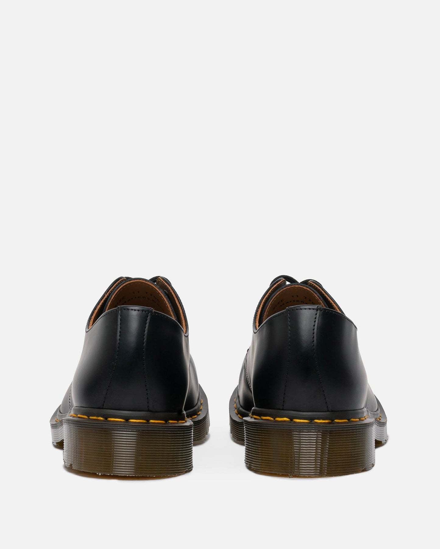 Comme des Garcons Homme Deux Men's Shoes Dr. Martens 1460 Leather Round Toe in Black
