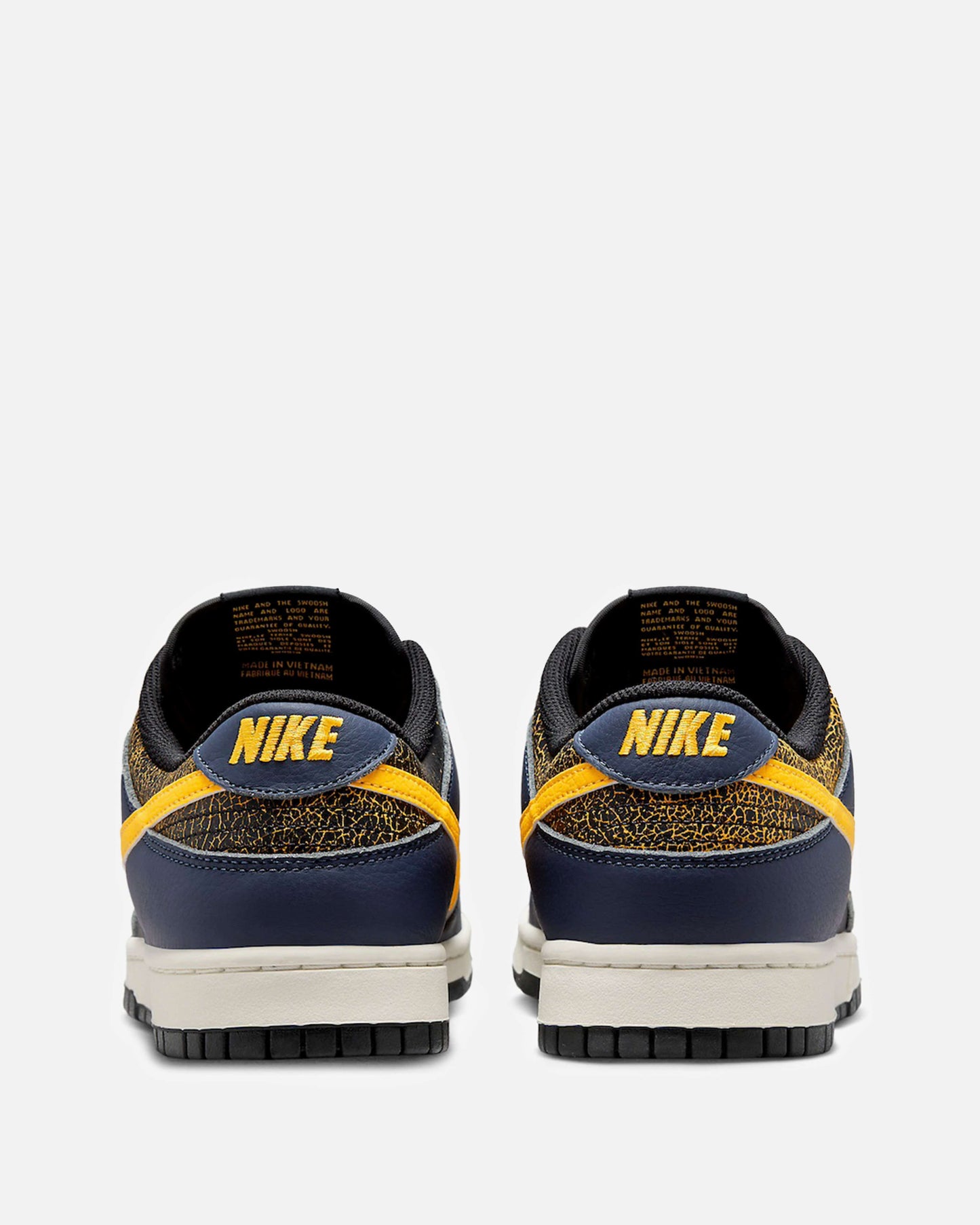 Nike Men's Sneakers Dunk Low 'Black/Tour Yellow'