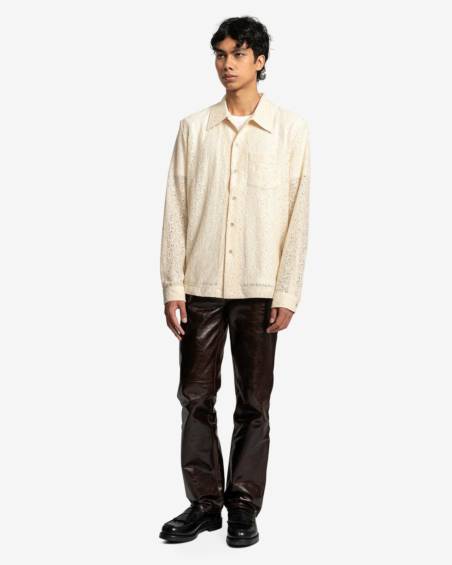 Séfr Men's Pants Eito Trouser in Mataro Red