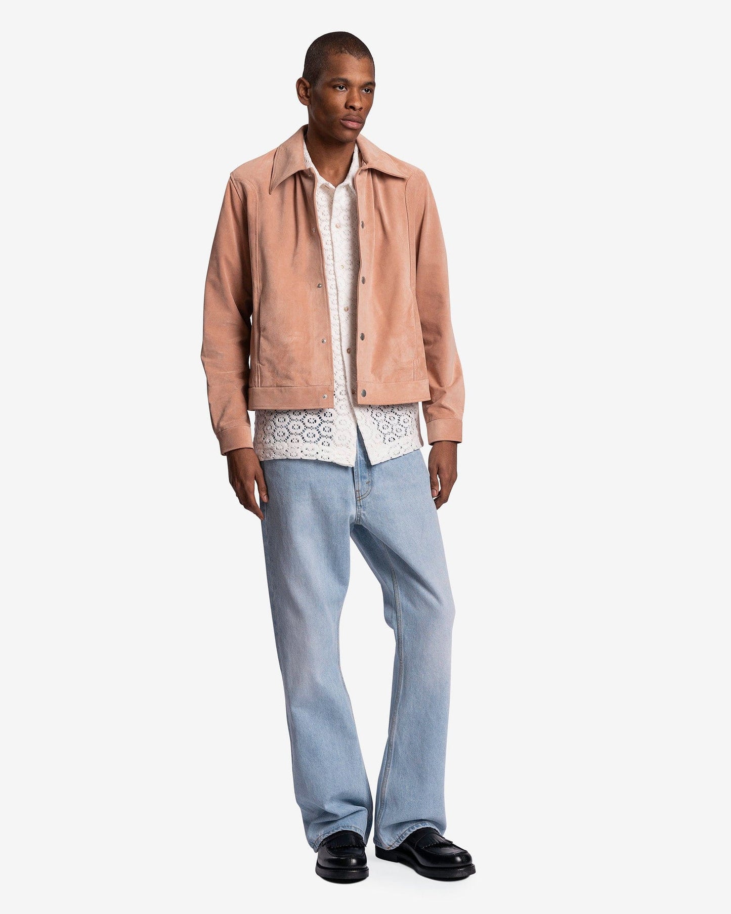 Séfr Men's Jackets Enzo Jacket in Lotus Suede
