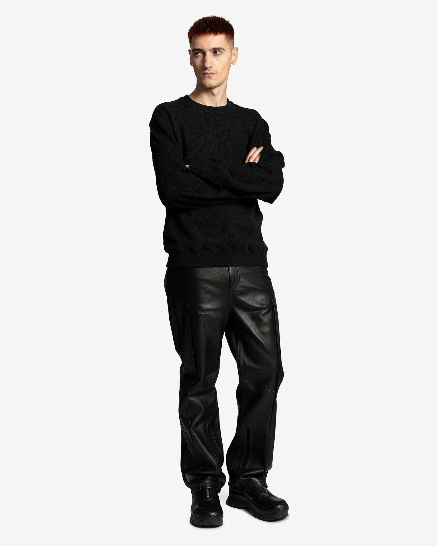 XLIM Men's Shirts EP.4 01 Knit in Black