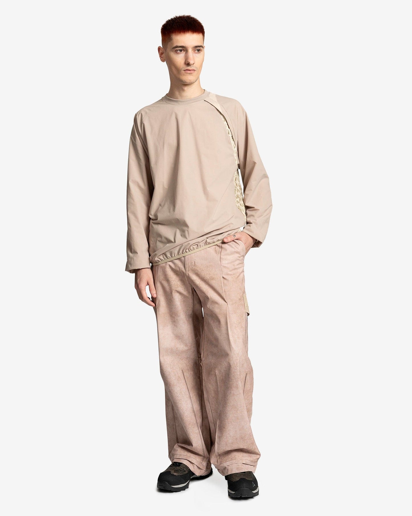 XLIM Men's Shirts EP.4 01 Warm Up Shirt in Beige