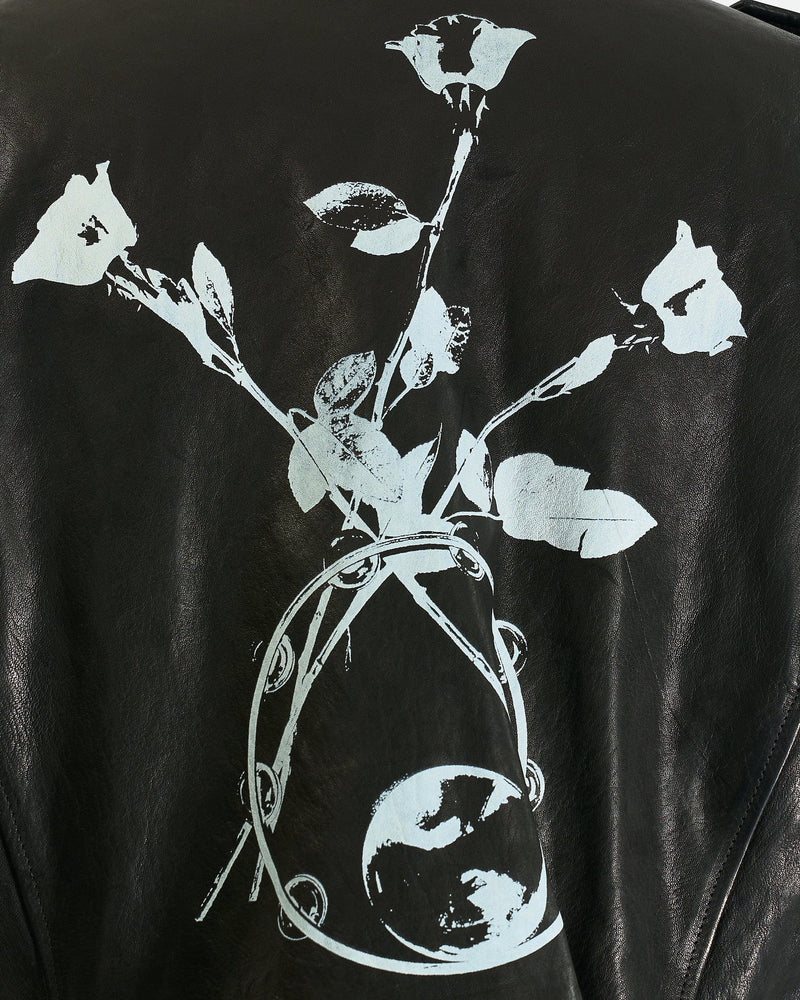 Ann Demeulemeester Men's Jackets Faltin Sleeveless Perfecto in Black