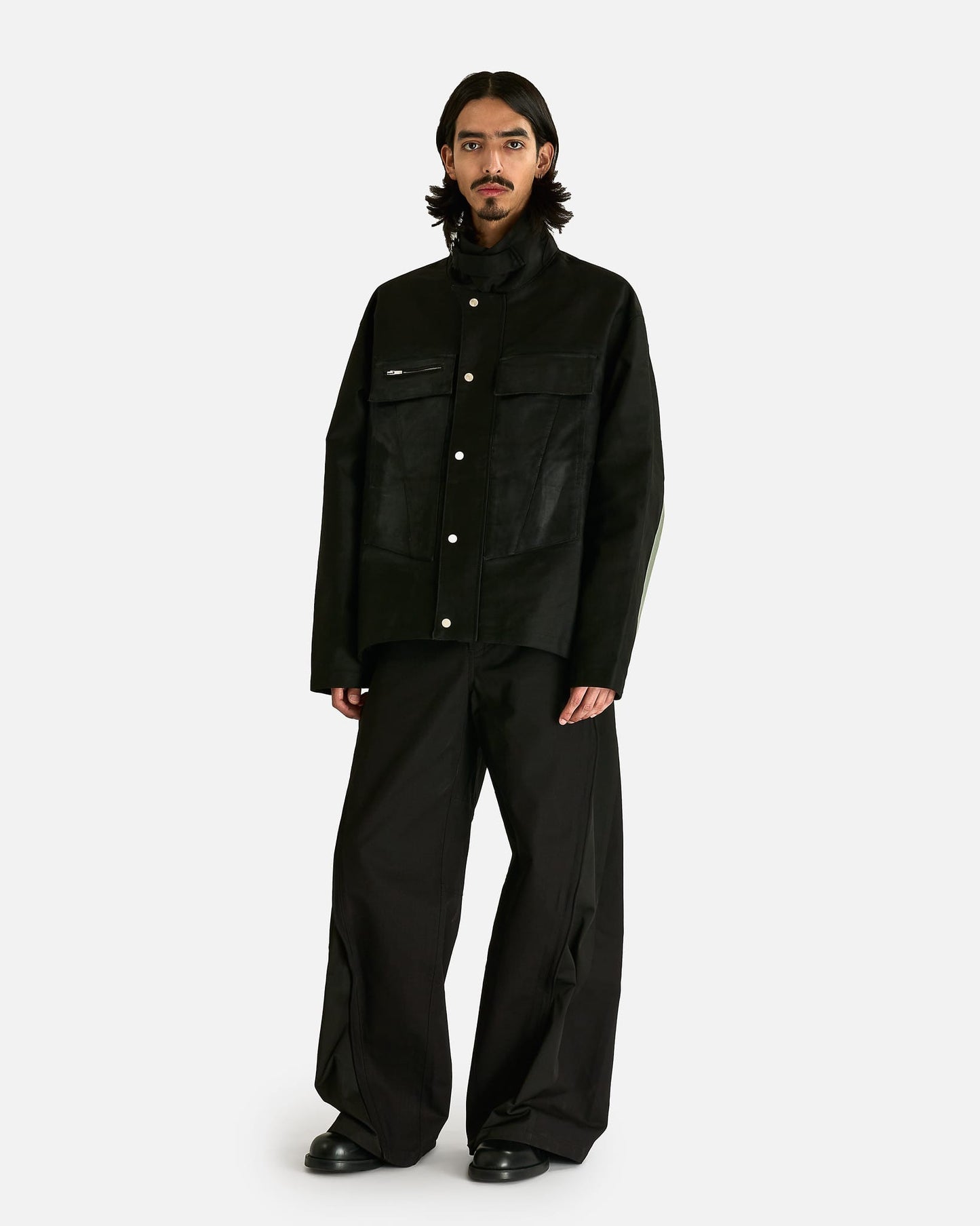 FFFPOSTALSERVICE Men's Jackets M FF Bunker Over Jacket in Black