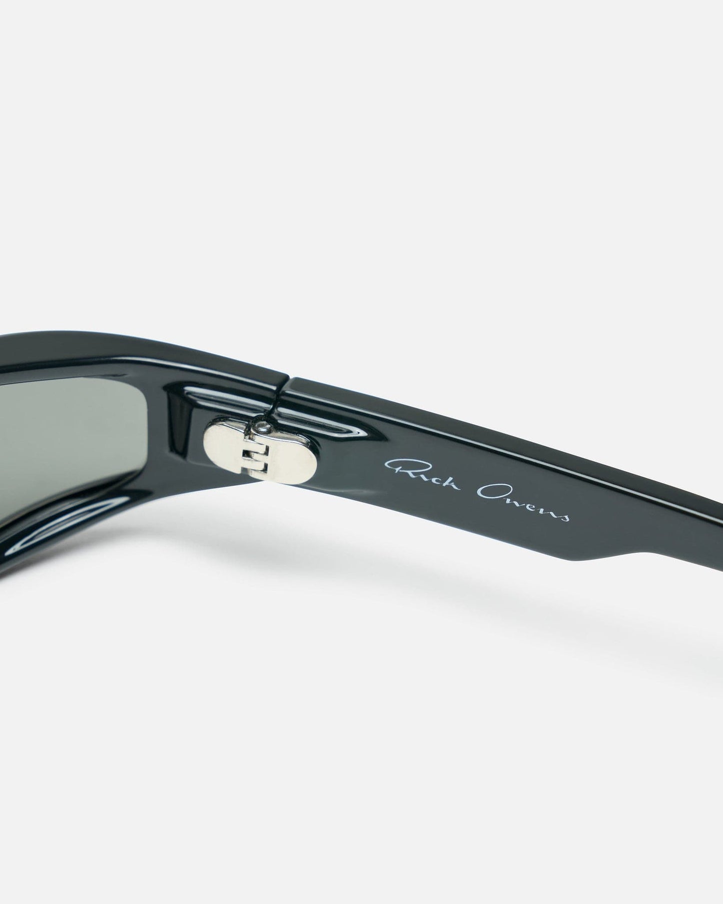 Rick Owens Eyewear OS Fog Sunglasses in Black/Black