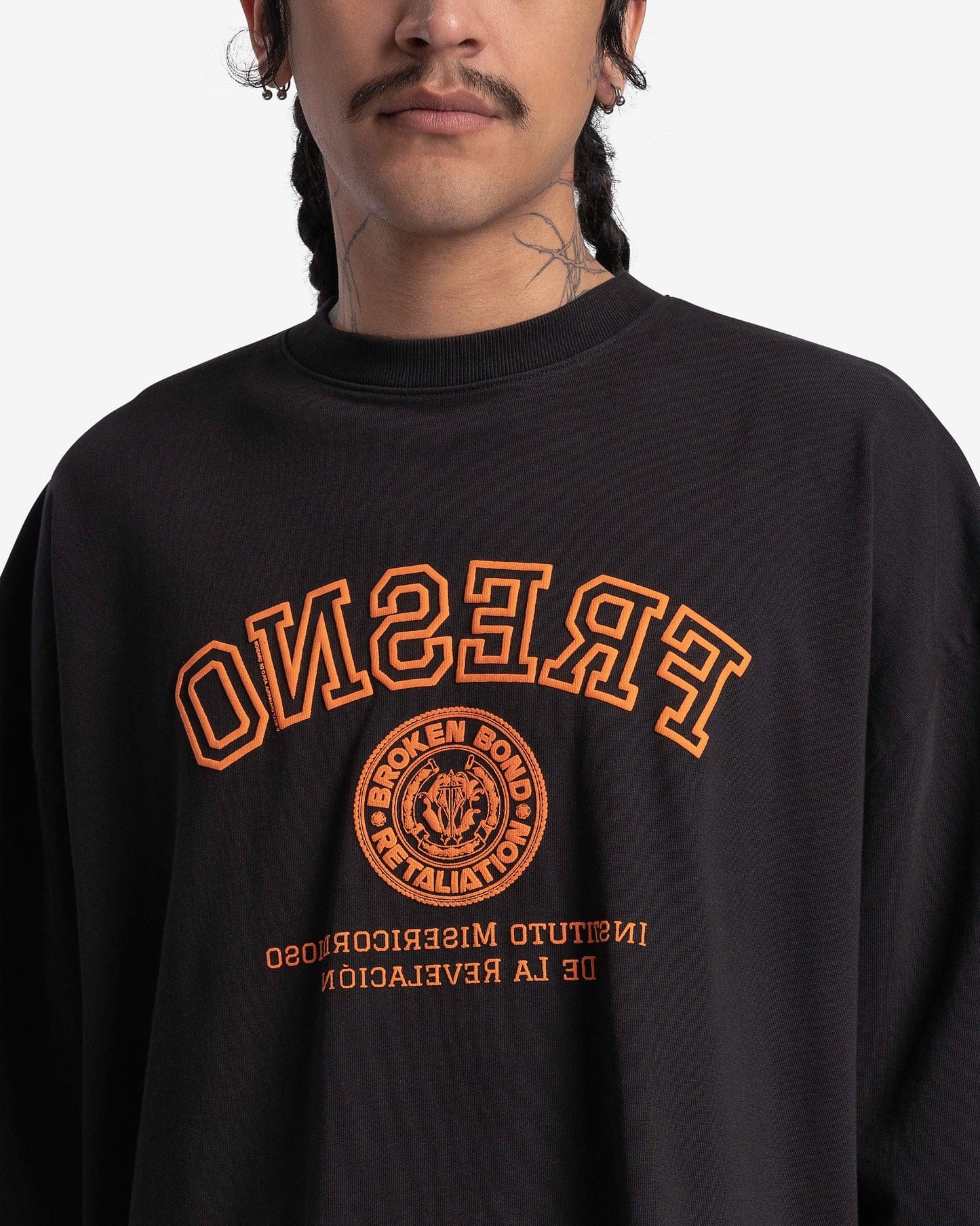 Willy Chavarria Men's T-Shirts Fresno T-Shirt in Black